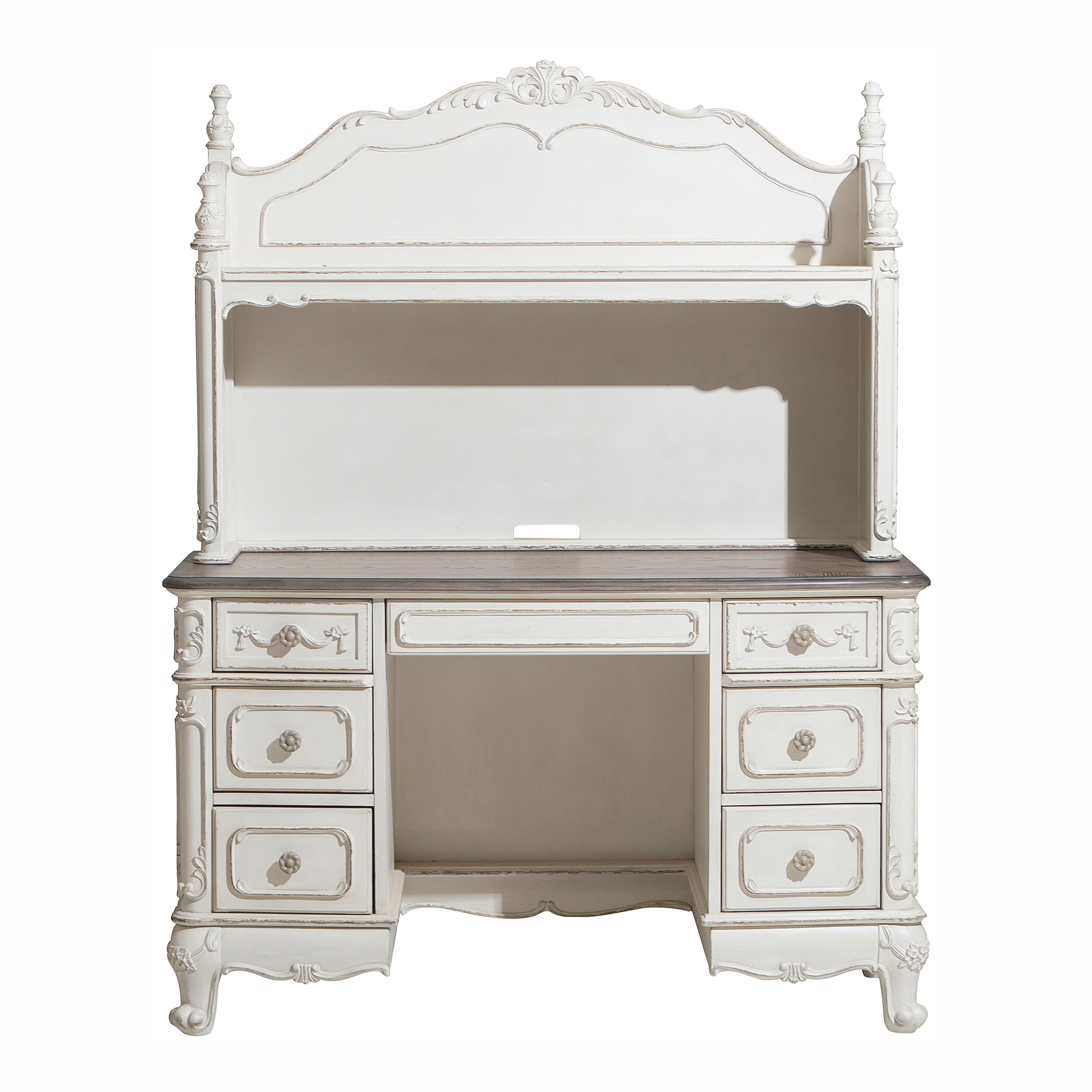 Cinderella-(2) Writing Desk with Hutch image