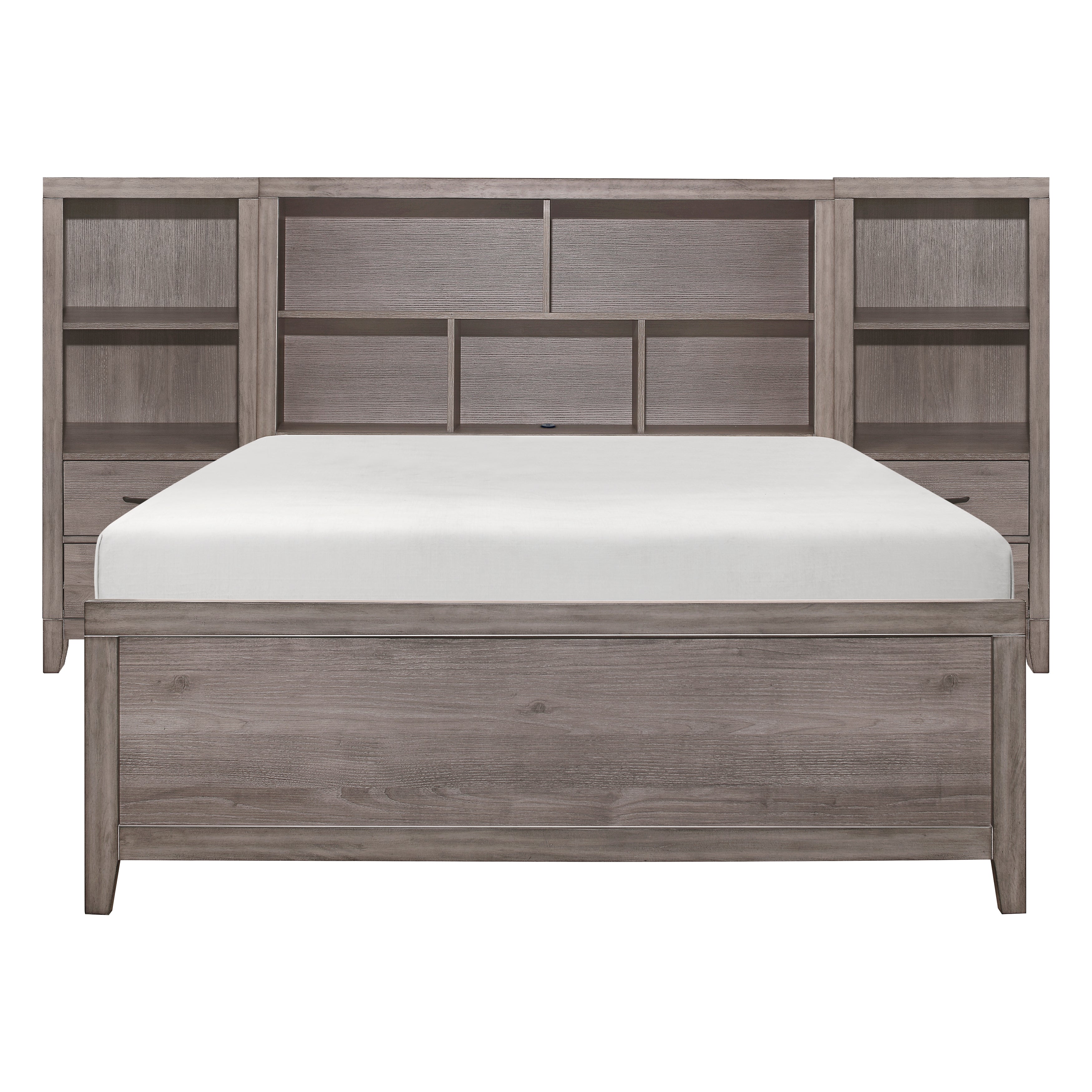 Woodrow-3pc Set Queen Wall Bed (QB+2PNS) image
