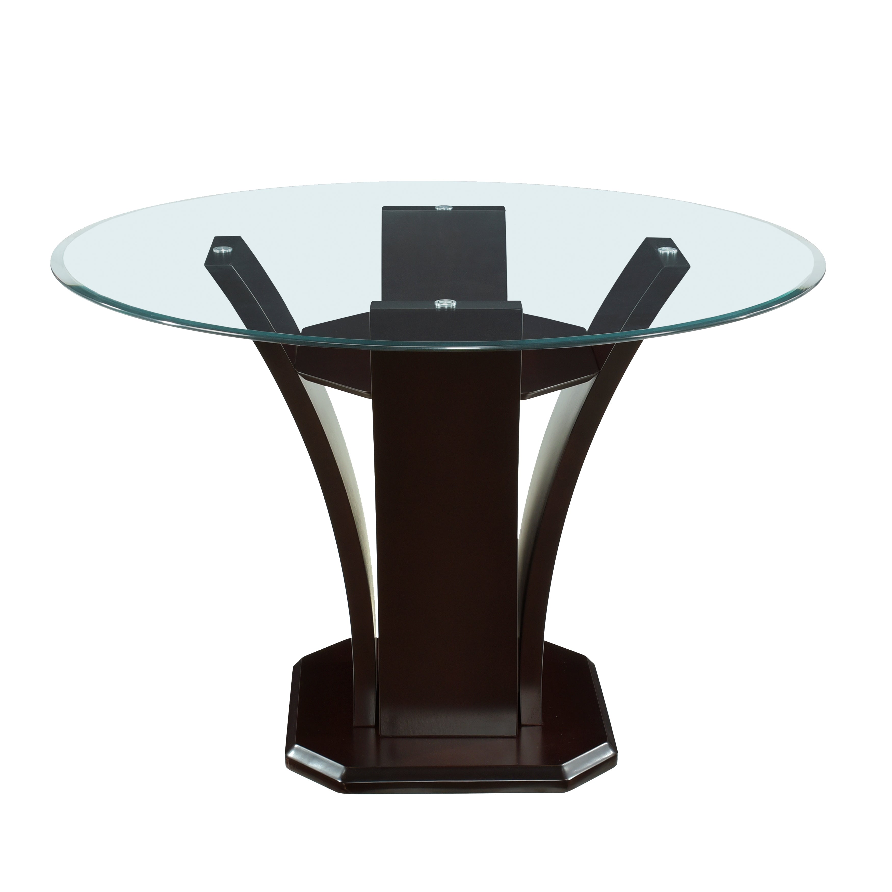 Daisy-(3)Round Counter Height Table, Glass Top image