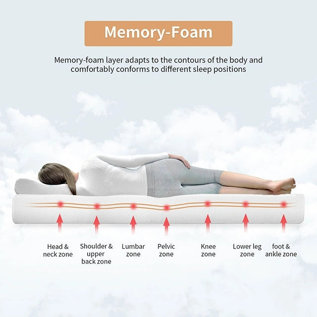 Artemisia 8" Cal. King, E.King, Full, & Queen Memory Foam Mattress