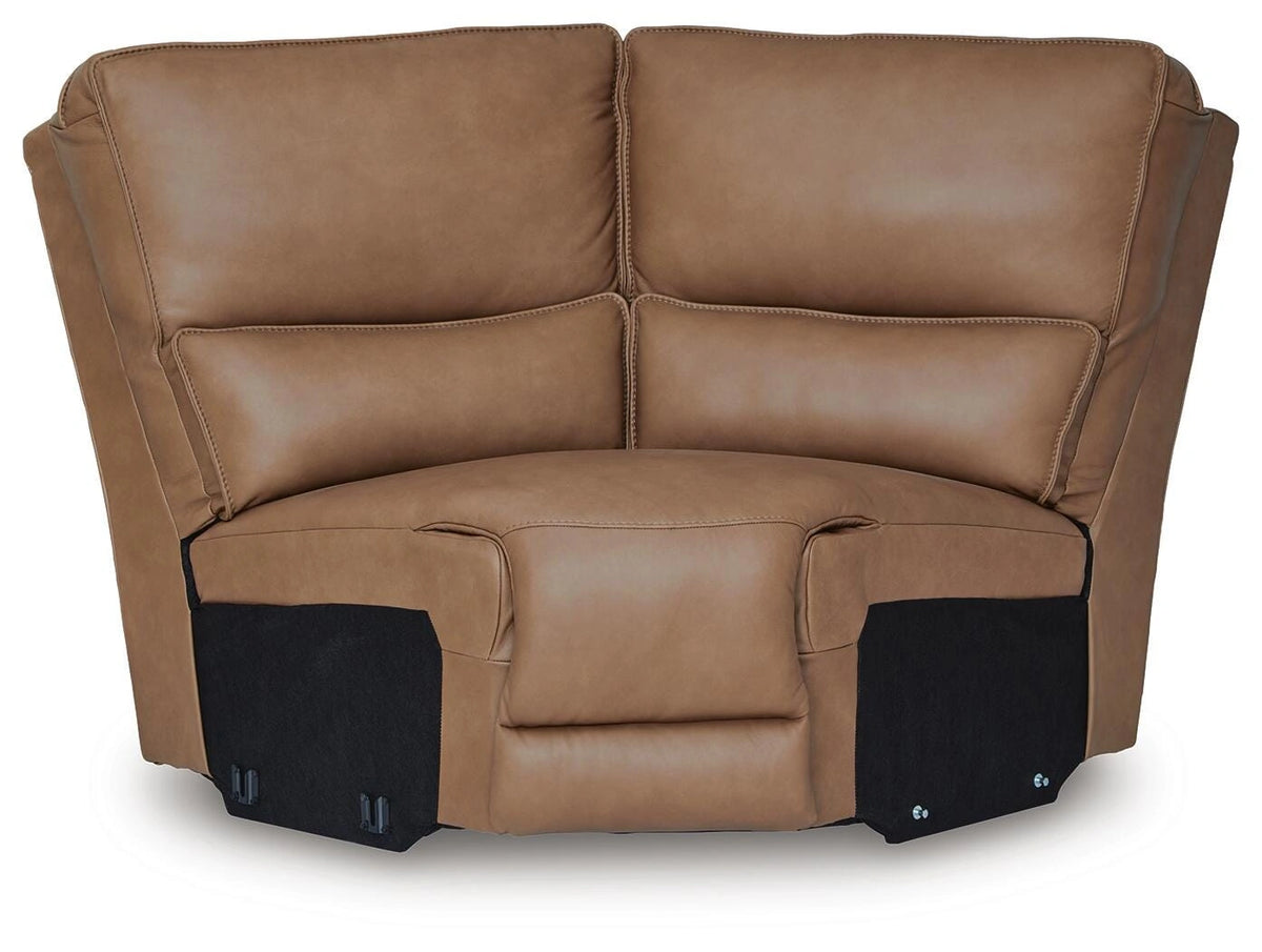 DeepWakes Reclining Sectional with Storage Console
