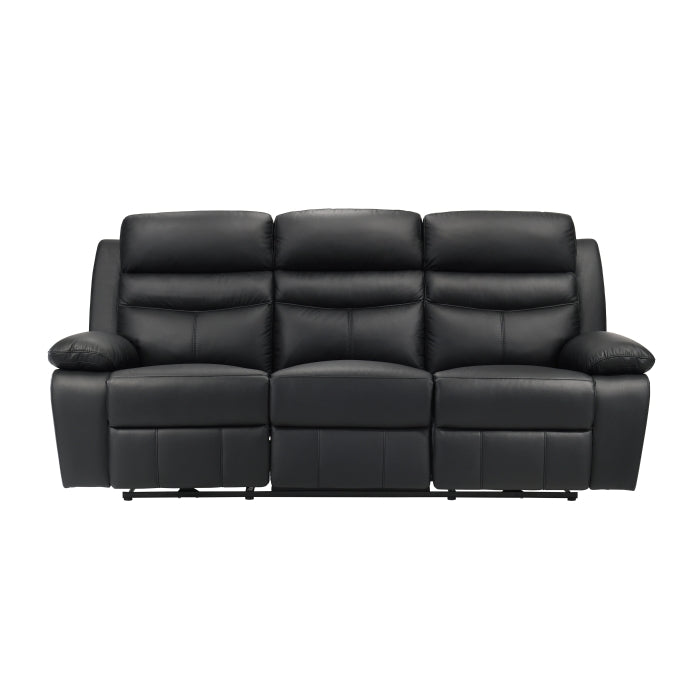 9628BLK-3PW - Power Double Reclining Sofa