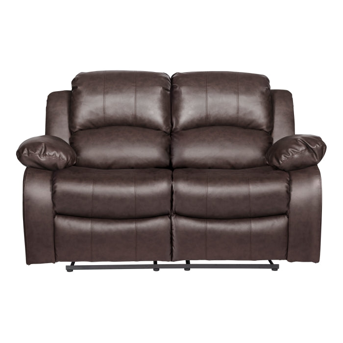 9700BRW-2 - Double Reclining Love Seat