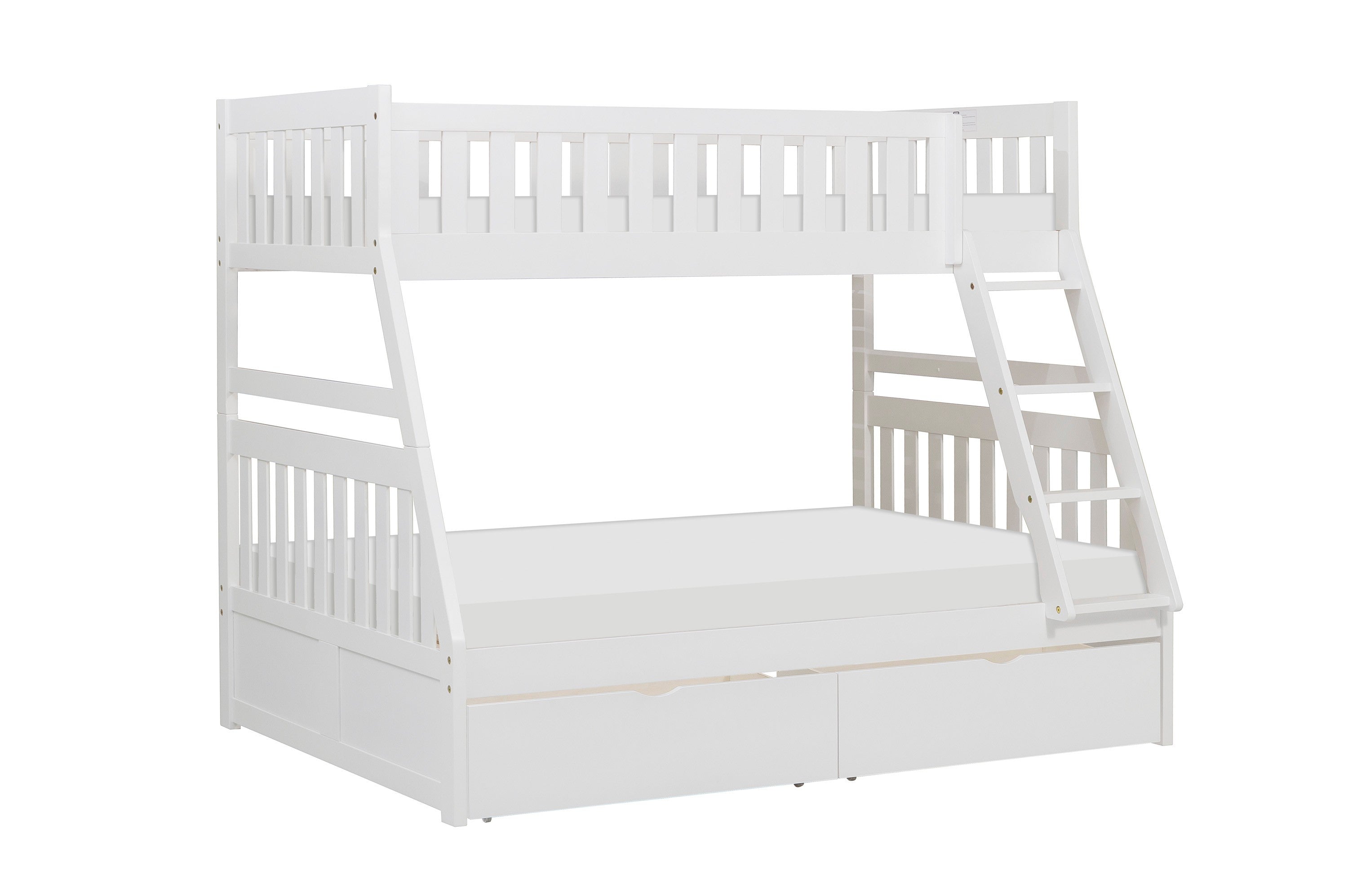 Galen-(4) Twin/Full Bunk Bed with Storage Boxes image