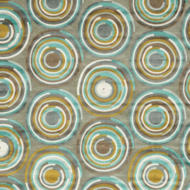 Atlas Rug Gray/ Aqua
