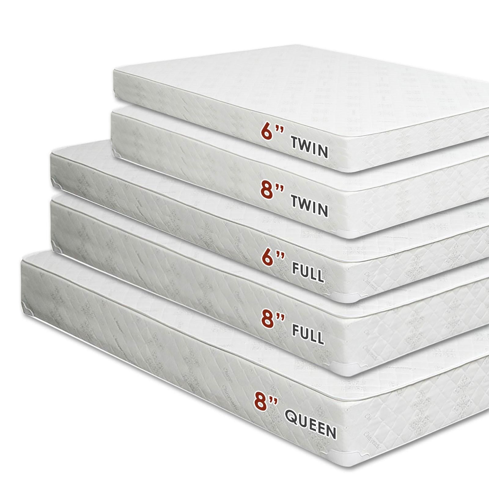 DAISY 8" Bunkie Board Combo Mattress, Full