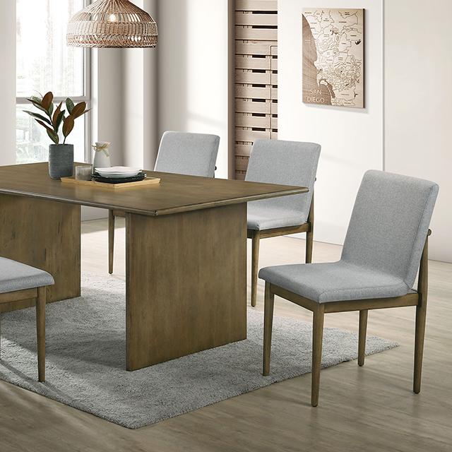 ST GALLEN Dining Table, Natural Tone/Light Gray