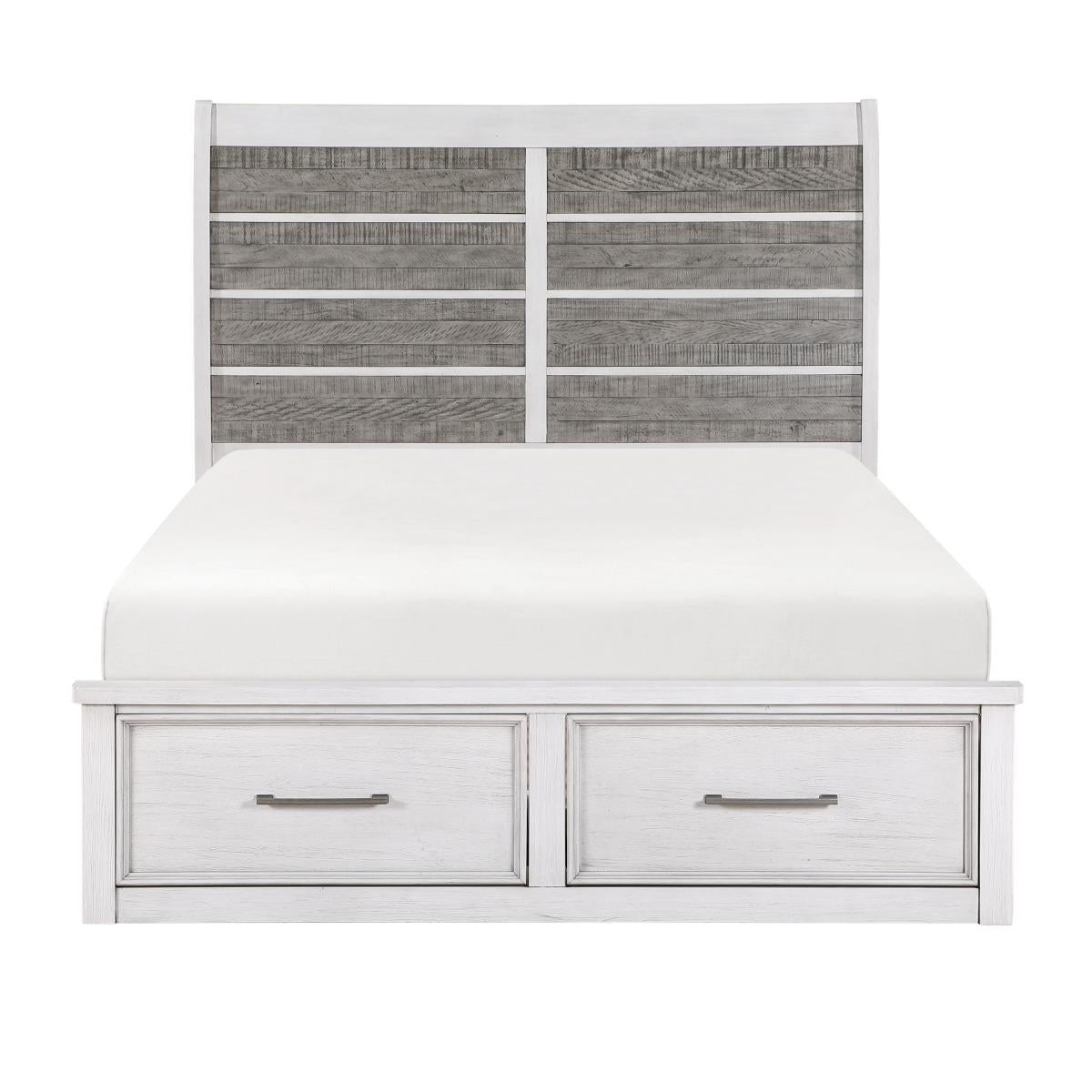 Ambrose California King & Eastern King Platform Bed with Footboard Storage image