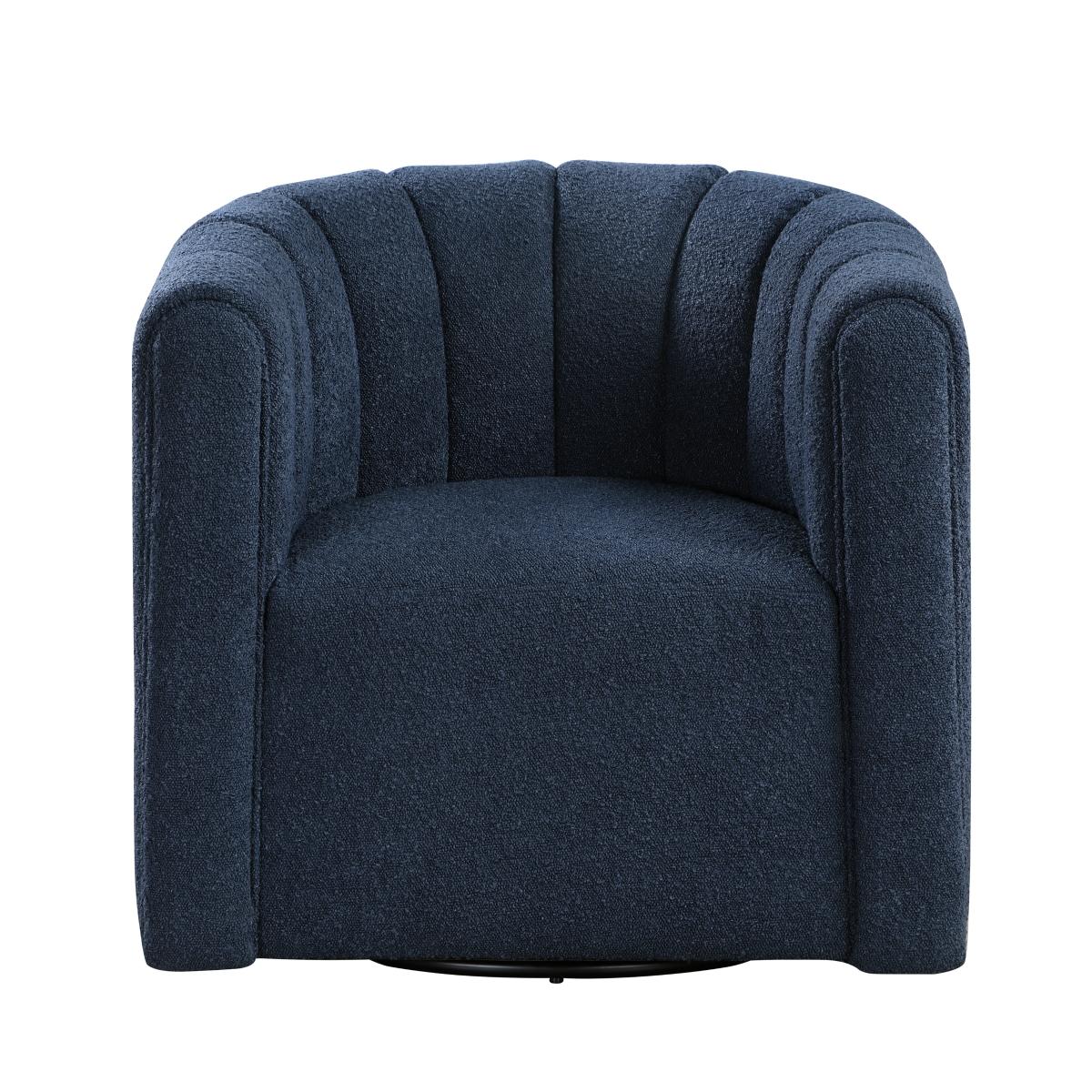 Delaney Swivel Chair Blue, Green, & White