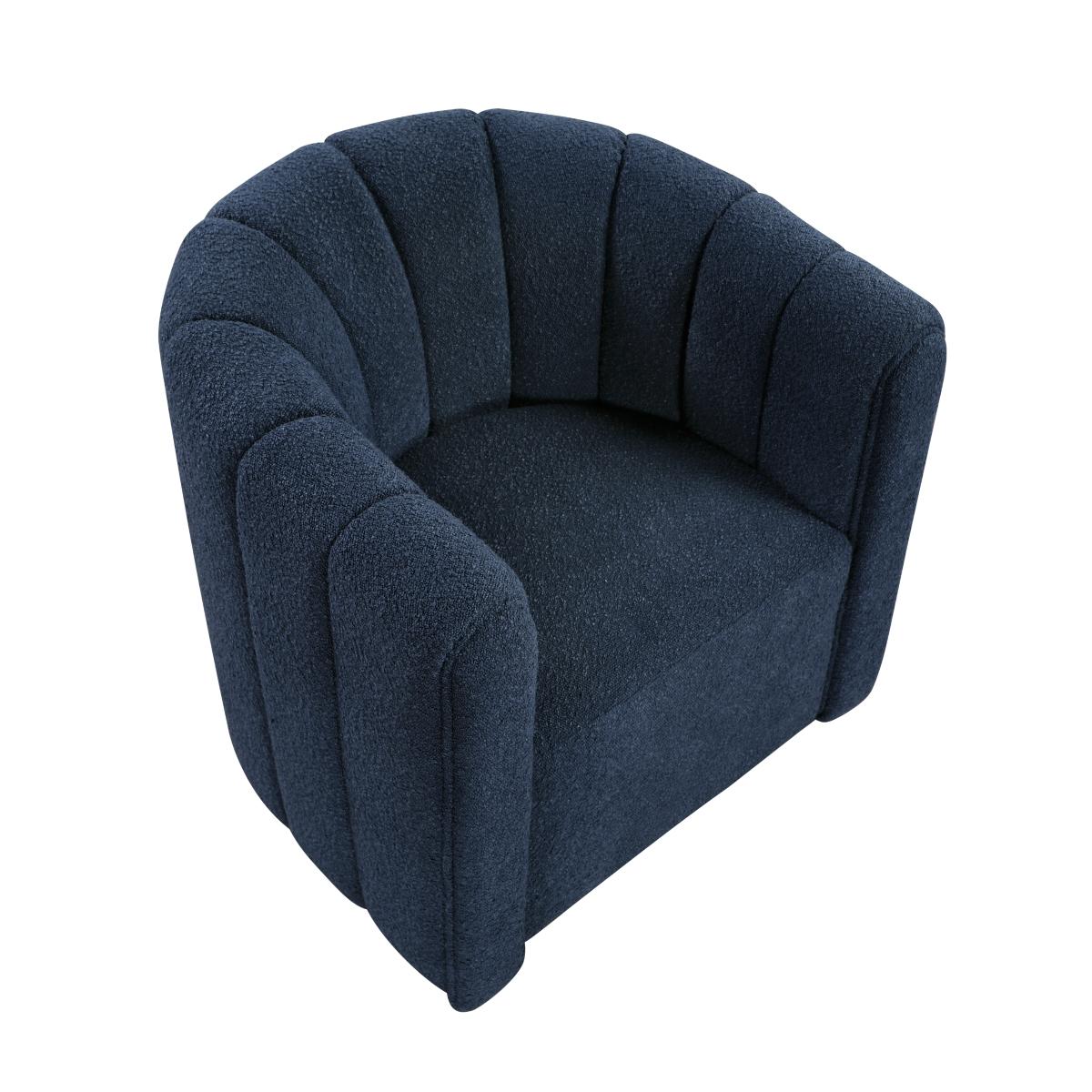 Delaney Swivel Chair Blue, Green, & White