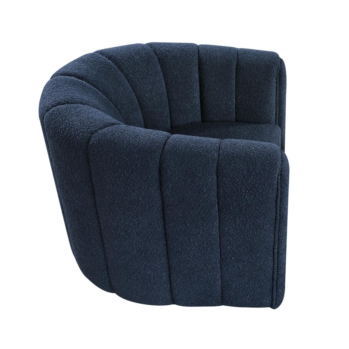 Delaney Swivel Chair Blue, Green, & White