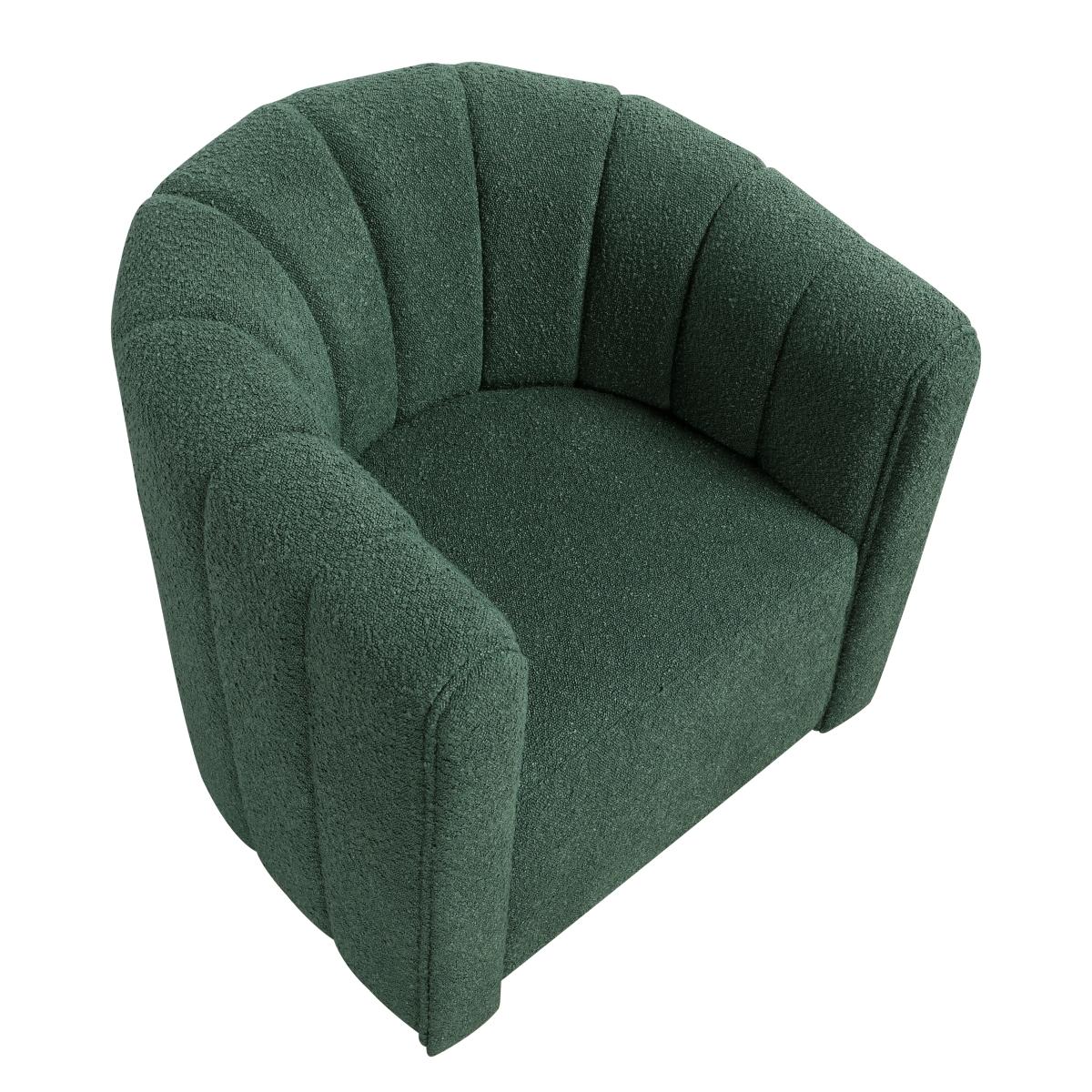 Delaney Swivel Chair Blue, Green, & White