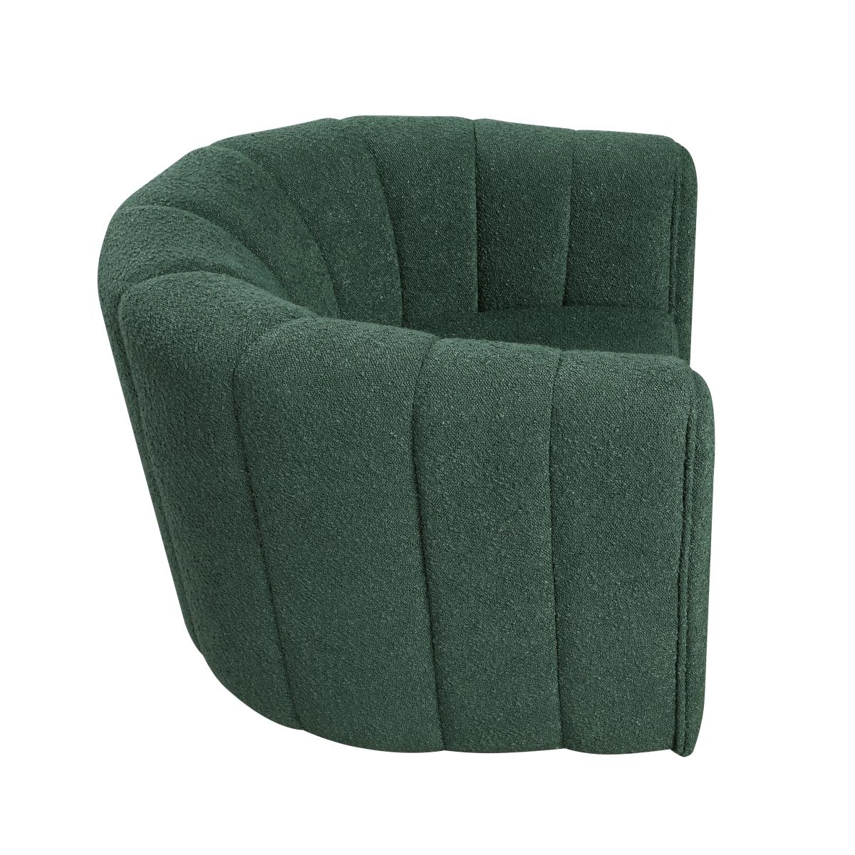 Delaney Swivel Chair Blue, Green, & White
