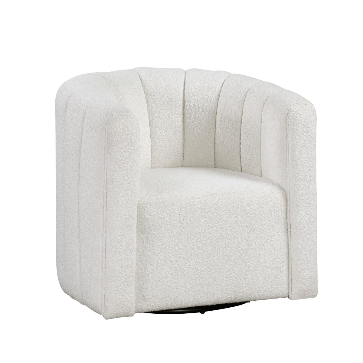 Delaney Swivel Chair Blue, Green, & White