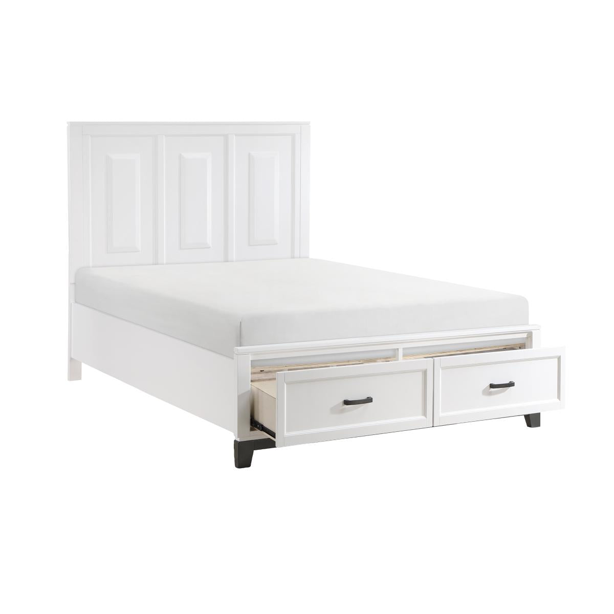 Garretson 4 & 5 Piece Bed Set White
