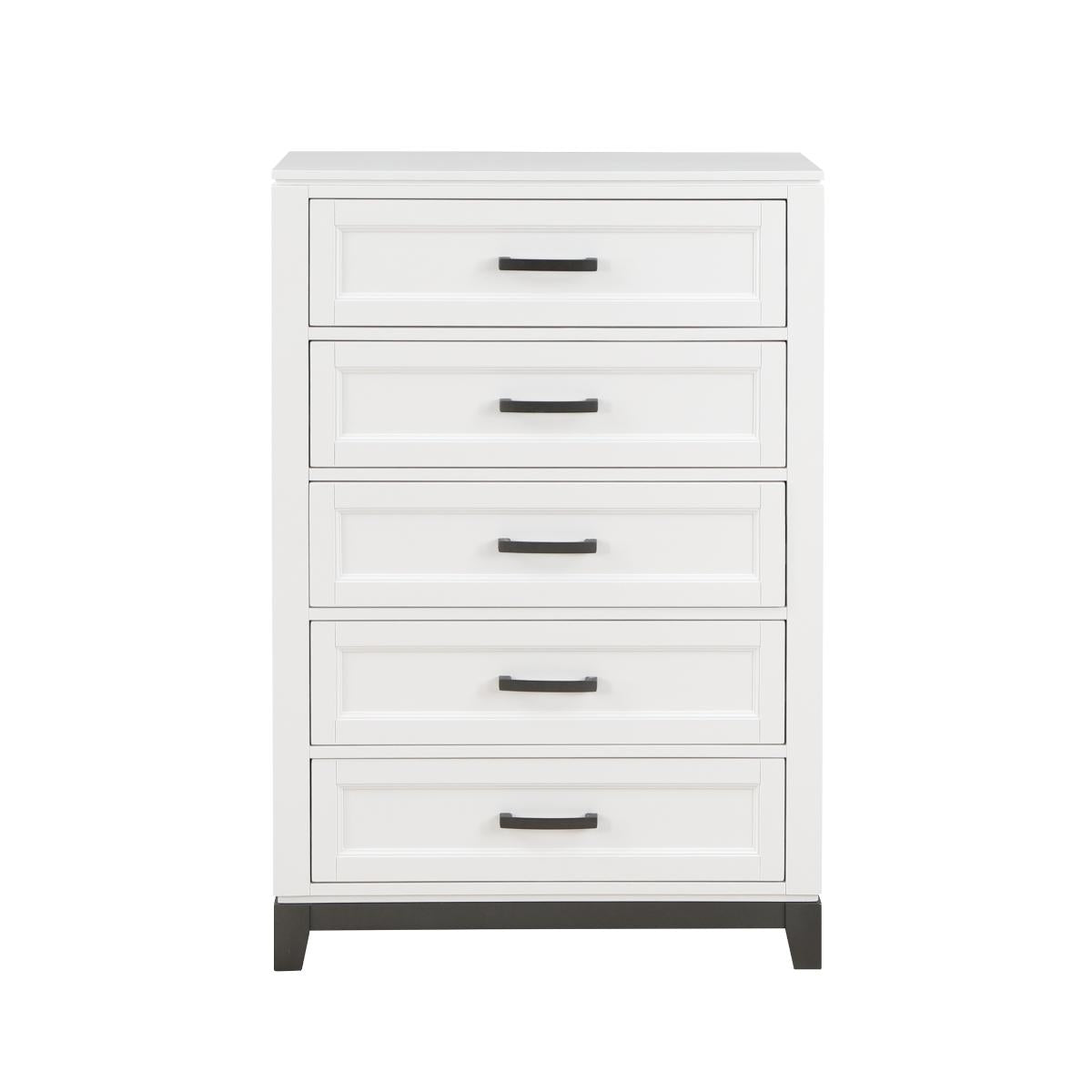 Garretson 4 & 5 Piece Bed Set White