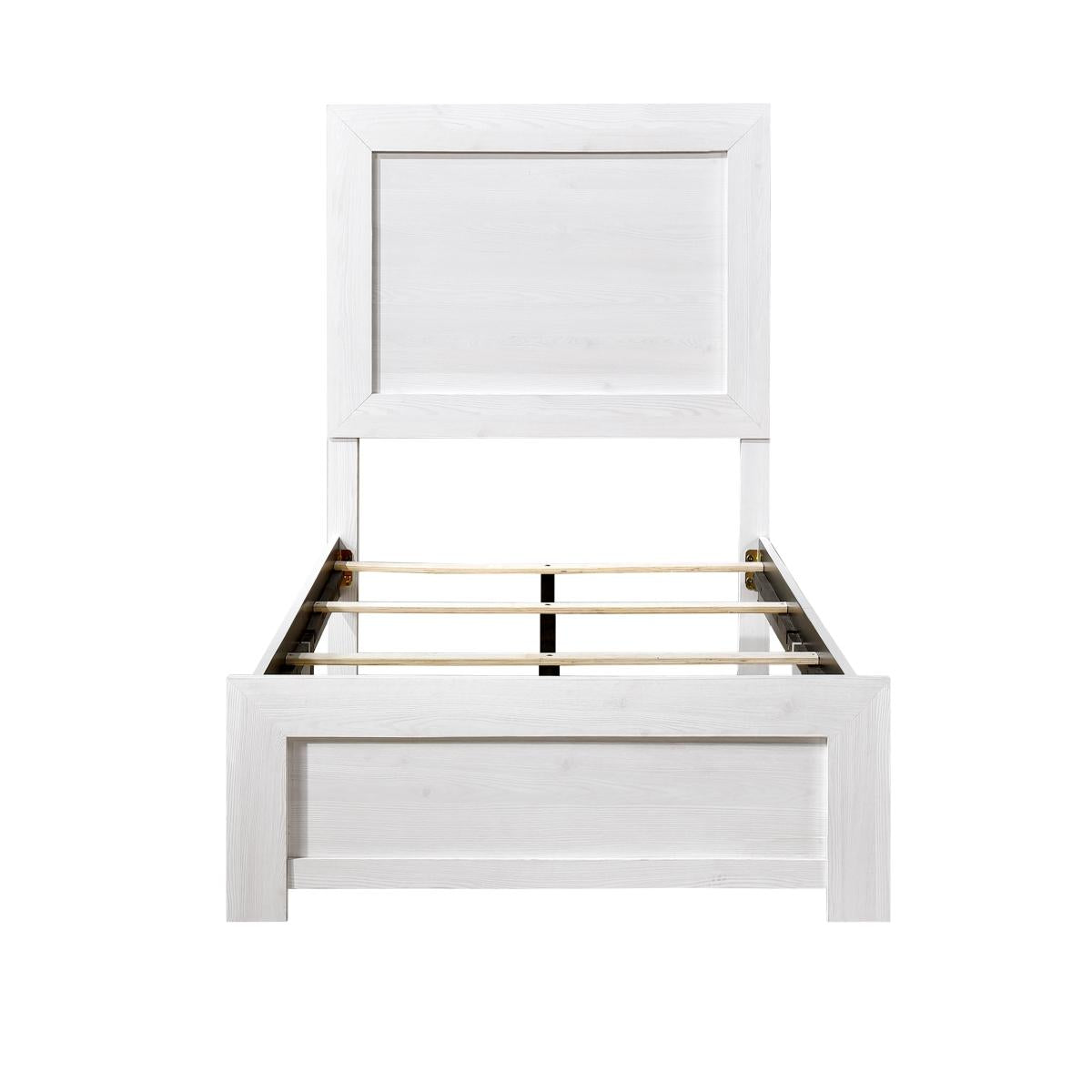 Corbin Queen & Twin Bed Set White