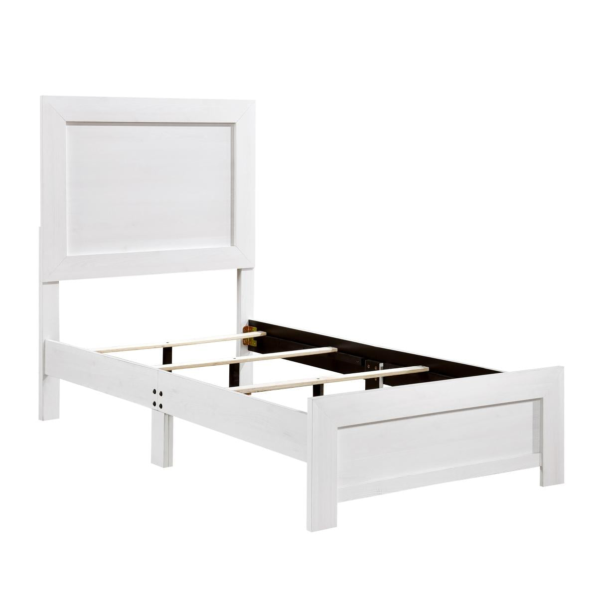 Corbin Queen & Twin Bed Set White