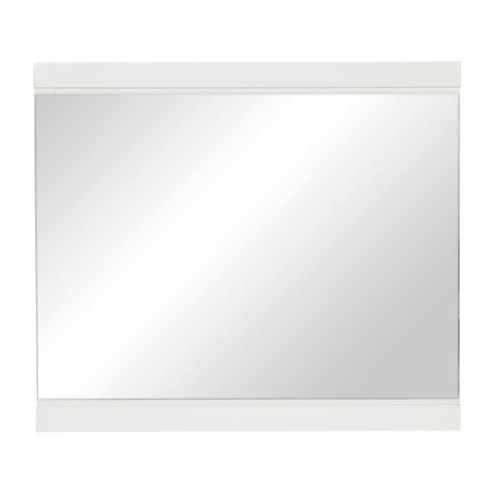 Kerren Mirror in White 1678W-6
