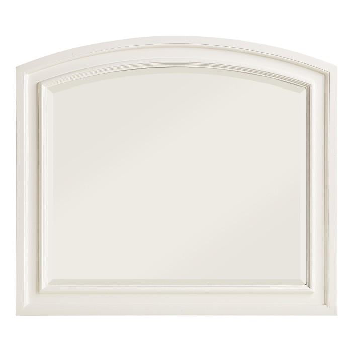 Laurelin Mirror in White 1714W-6