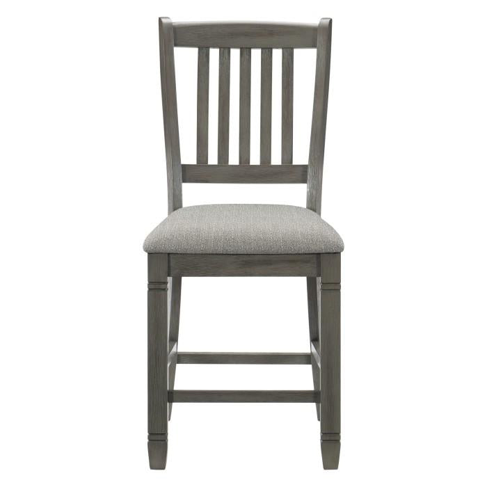 Granby Counter Height Chair in Antique Gray (Set of 2) 5627GY-24