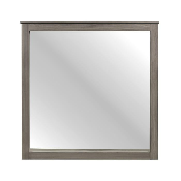 Waldorf Mirror in Dark Gray 1902-6