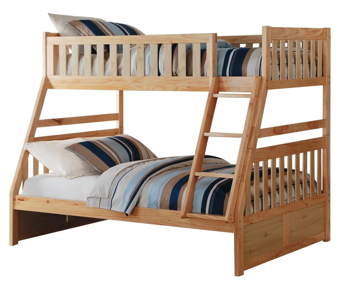 Bartly Twin/Full Bunk Bed in Natural B2043TF-1