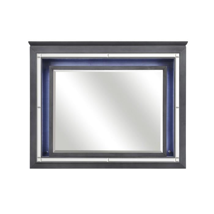 Allura Mirror in Gray 1916GY-6
