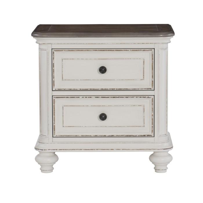 Baylesford Nightstand in Two Tone 1624W-4