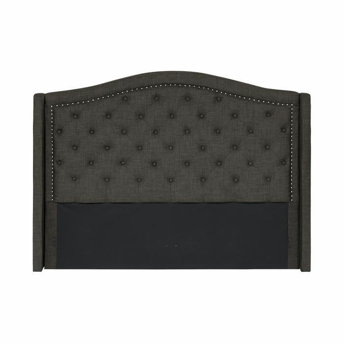 Bryndle (1/3)Full Headboard,Buton-Tufted&Nailhead