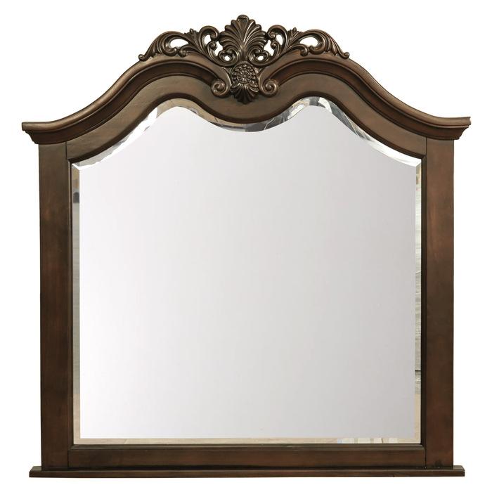 Mont Belvieu Mirror in Dark Cherry 1869-6