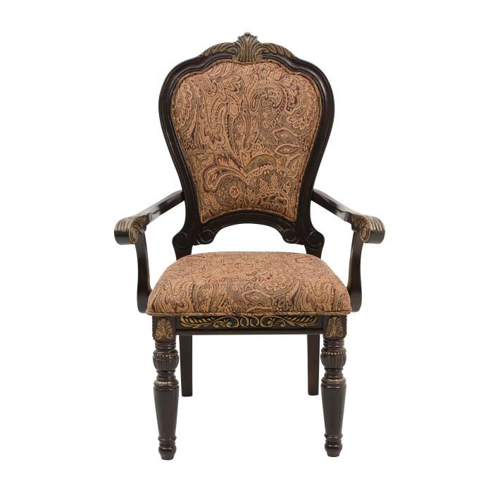 Russian Hill Arm Chair in Cherry (Set of 2)