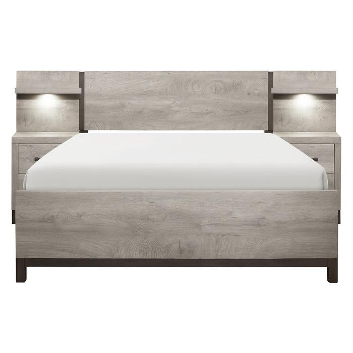 Zephyr 5pc Set Full Wall Bed (FB+2NS+2NS-P)