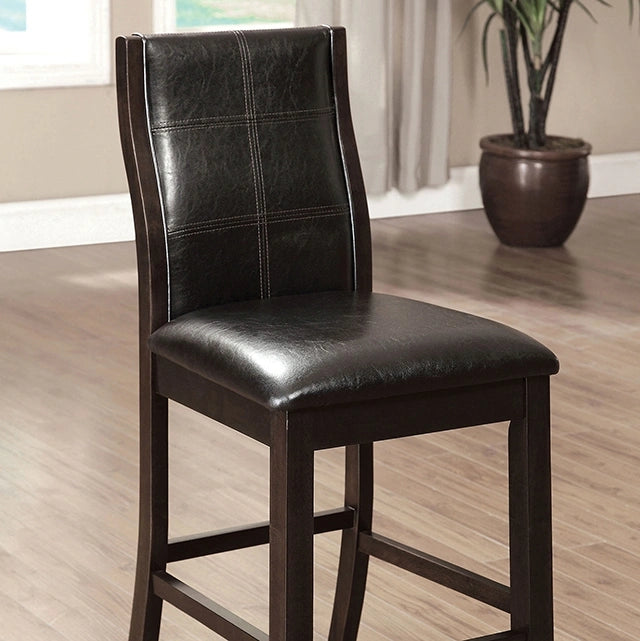 Townsend II Brown Cherry Counter Ht. Chair (2/CTN)