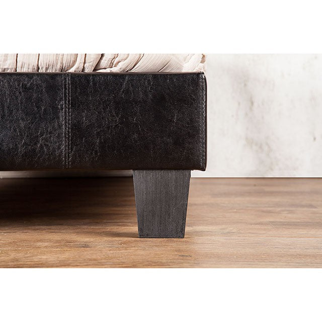 Velen Bed Black & White