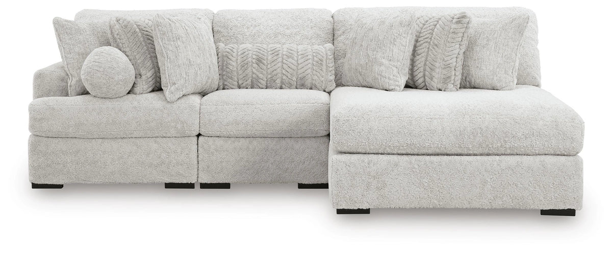 Cuddle Plush Sectional with Chaise