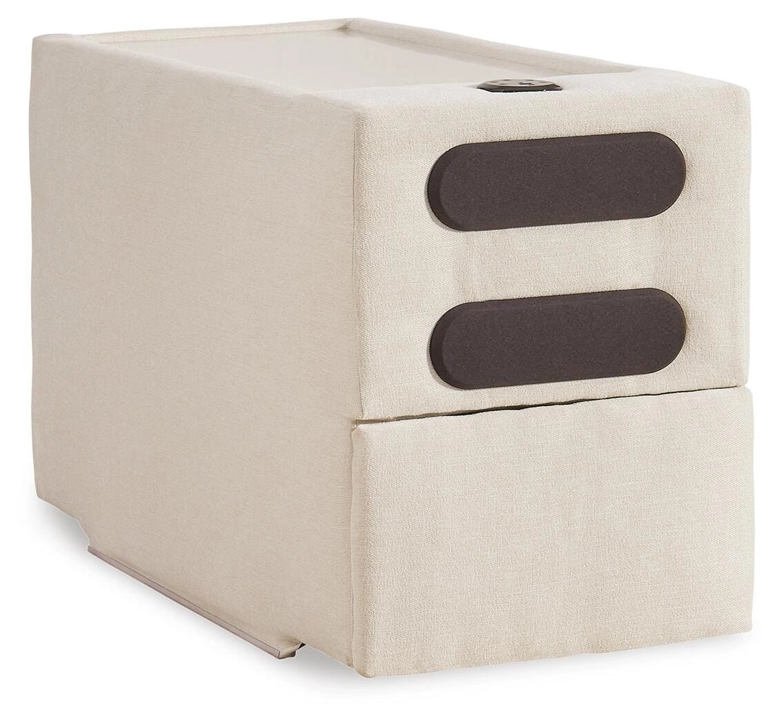 Modmax Balanced Sectional with Audio and Storage Consoles