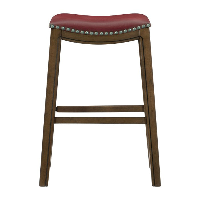 5682RED-29 - 29 Pub Height Stool, Red