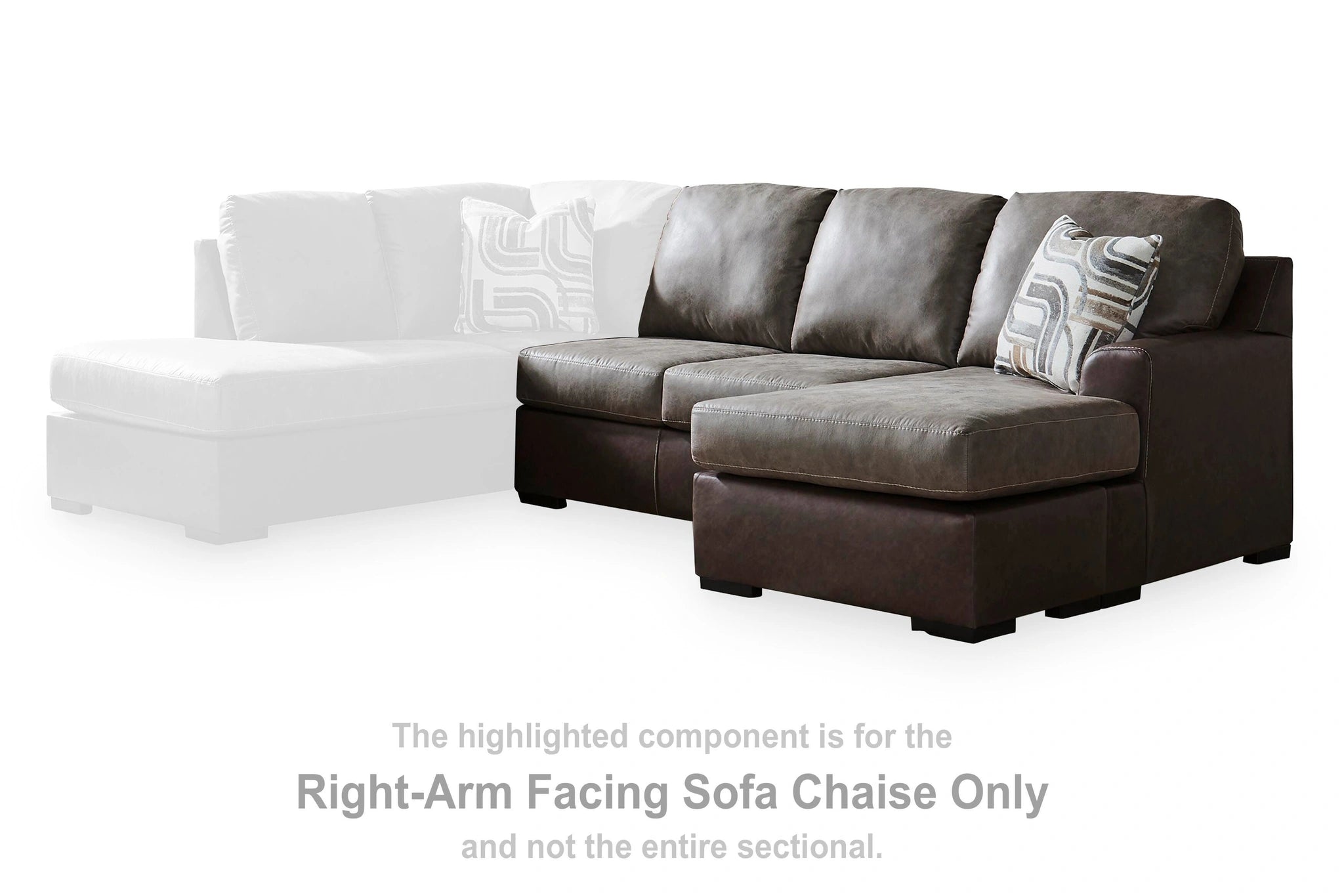 Castille Way Sectional with Chaise