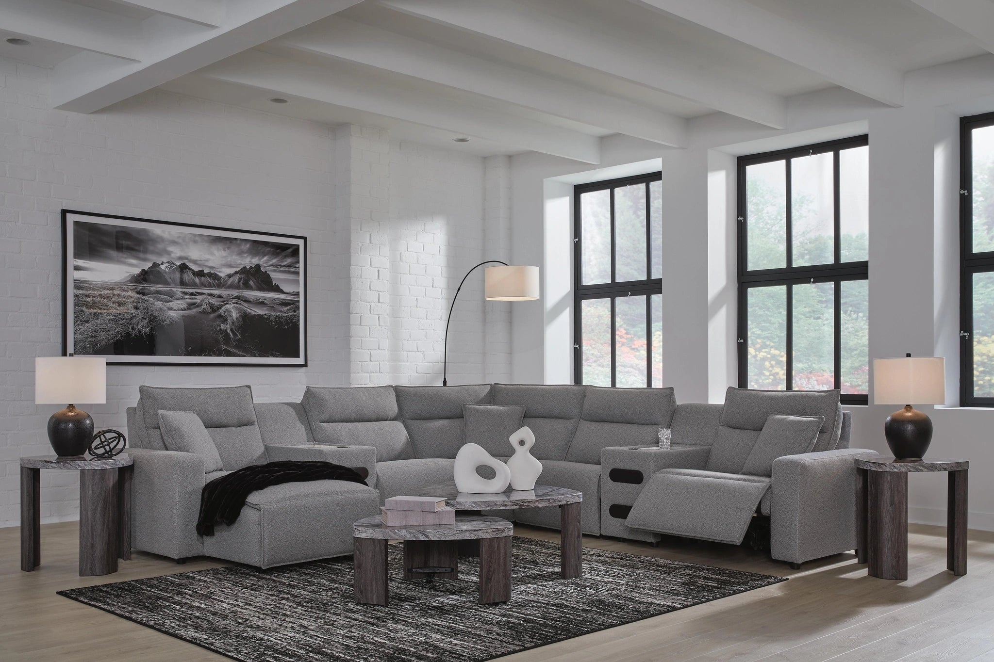 Modmax Power Reclining Sectional with Chaise