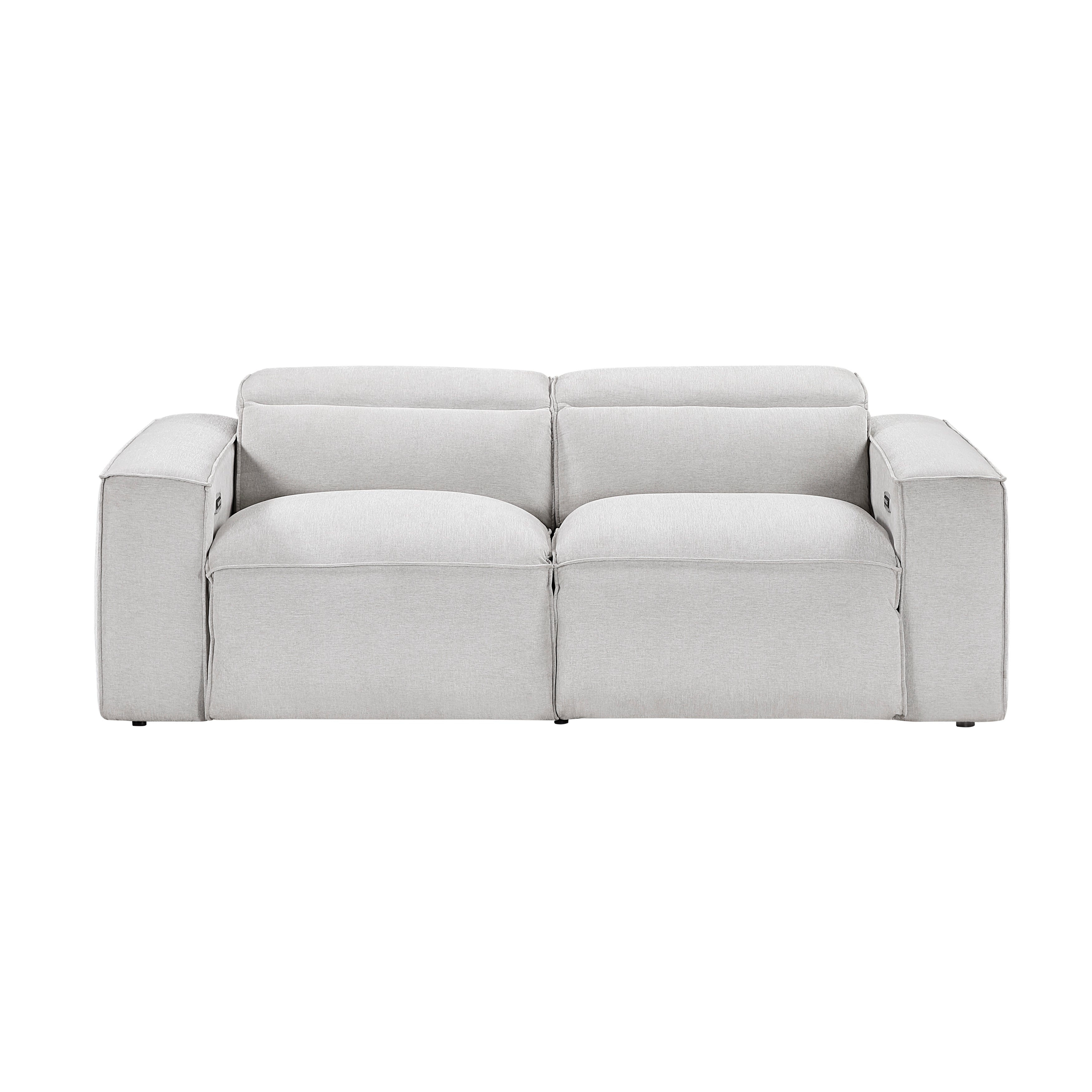 Phoebe-(2)Power Double Reclining Love Seat with Power Headrests image