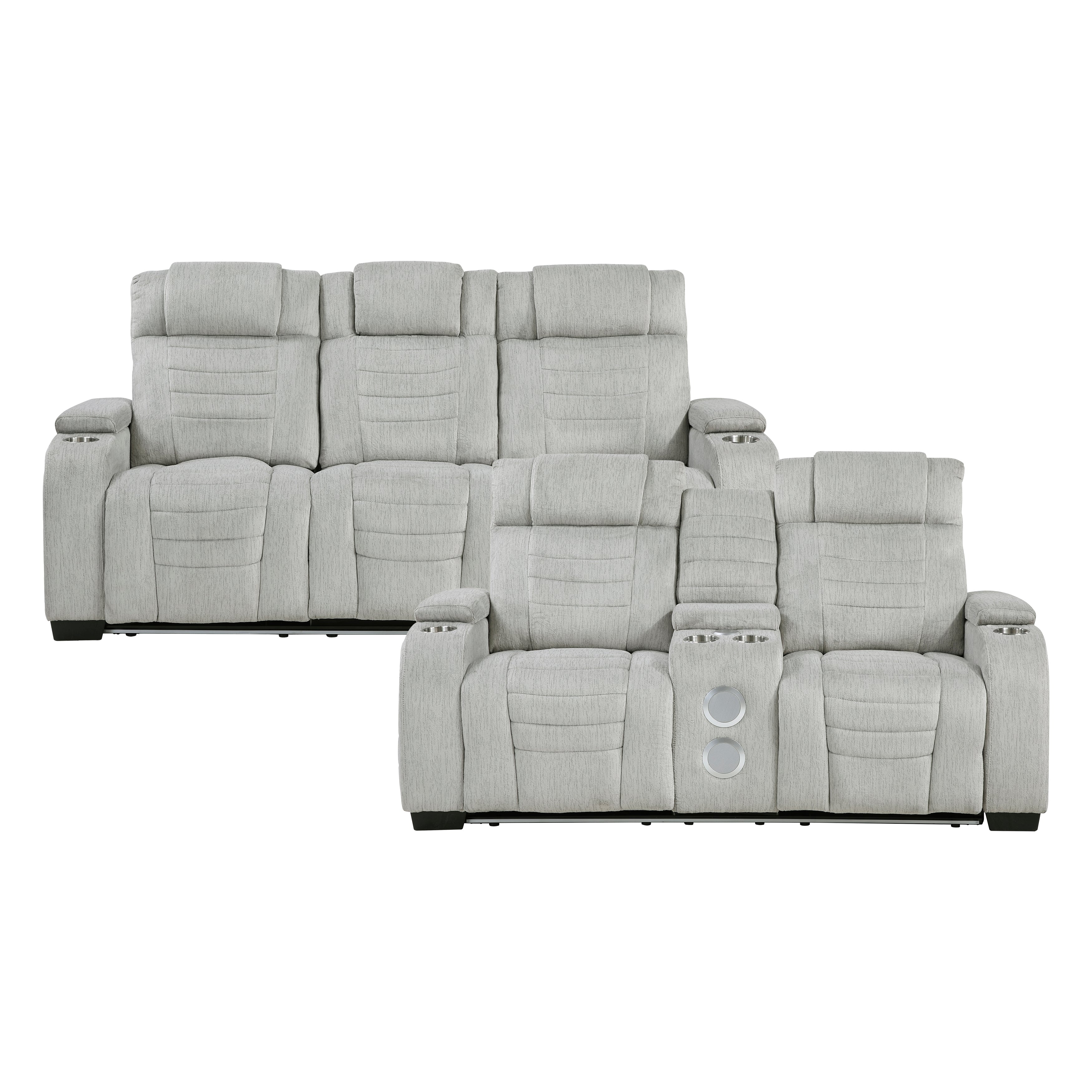 Ronan-2pc Set: Sofa, Love image