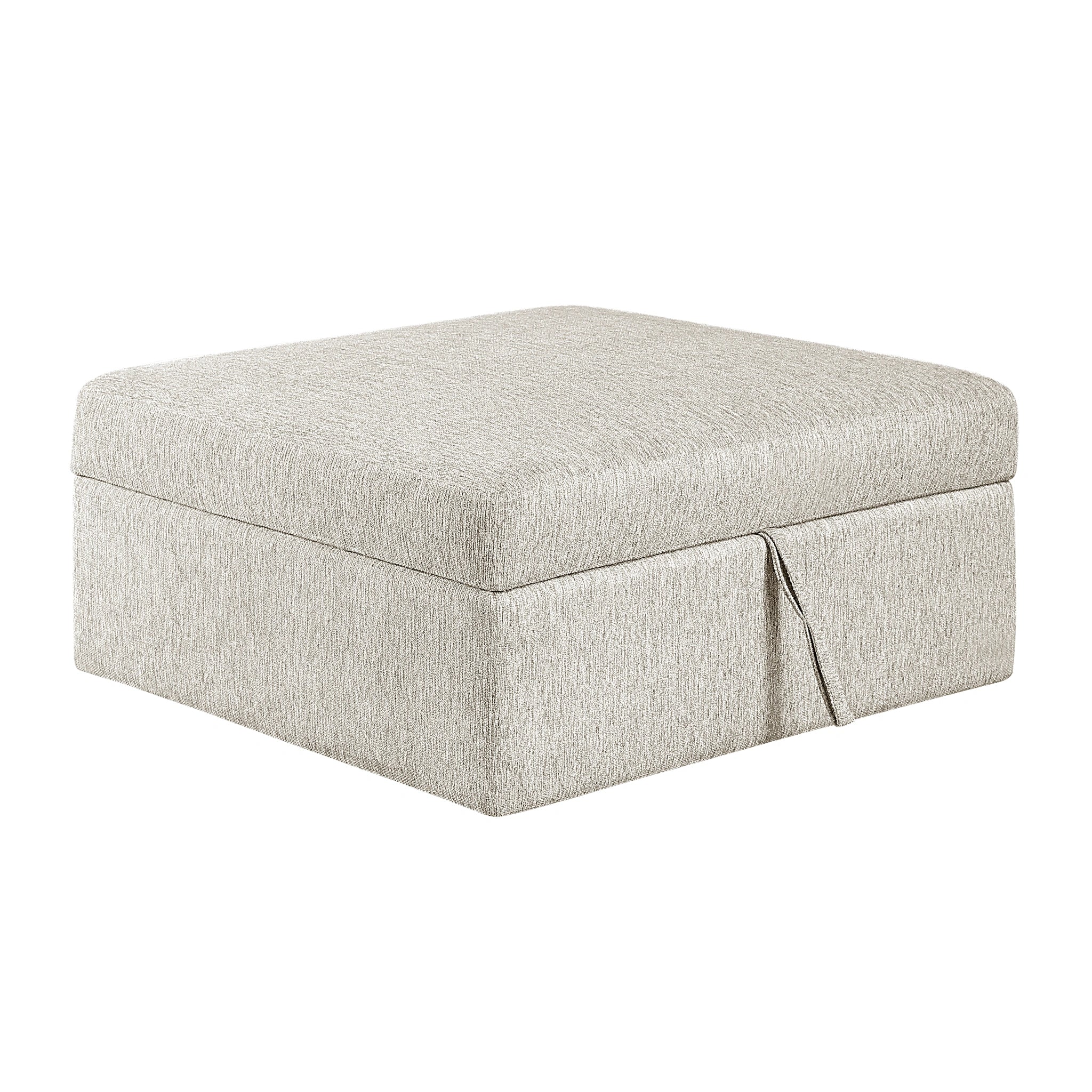 Isla-Storage Ottoman with Casters image