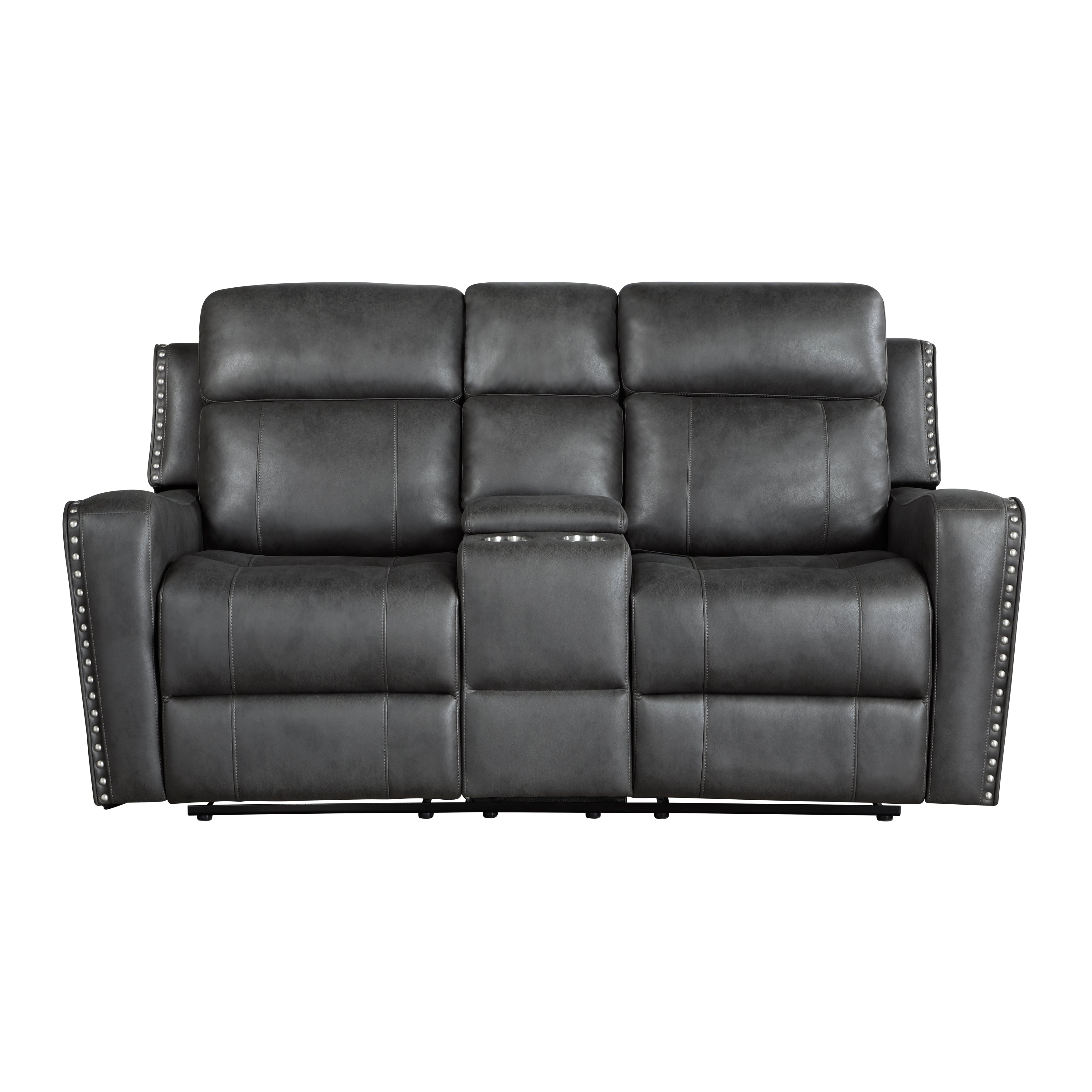 Kellen-Power Double Reclining Love Seat with Center Console image