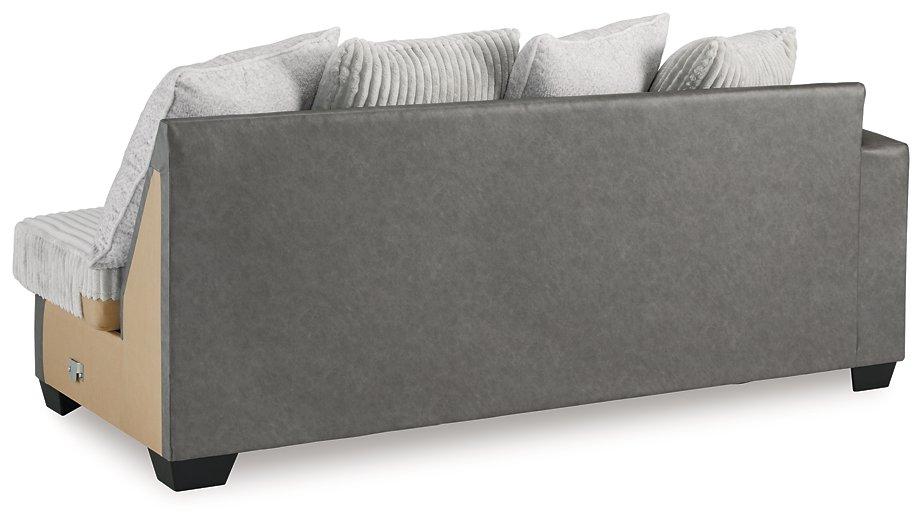 Clairette Court Sectional with Chaise