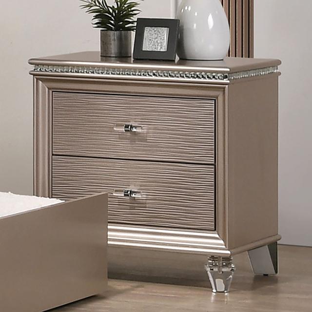 ALLIE Night Stand, Rose Gold
