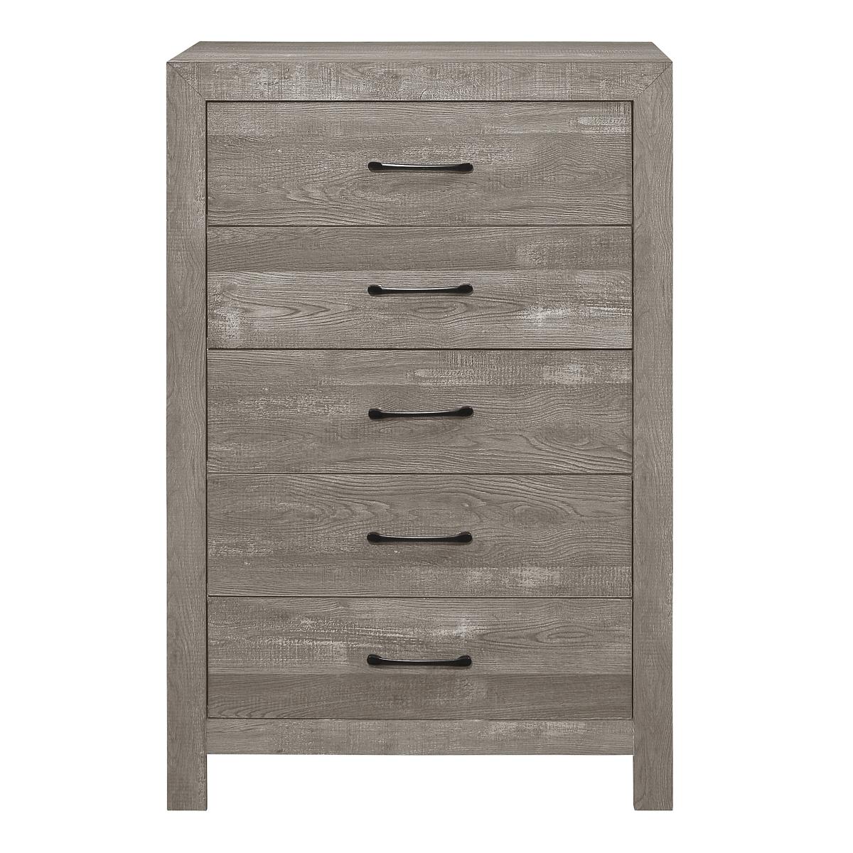 Corbin 4 & 5 PieceTwin Bed Set Gray
