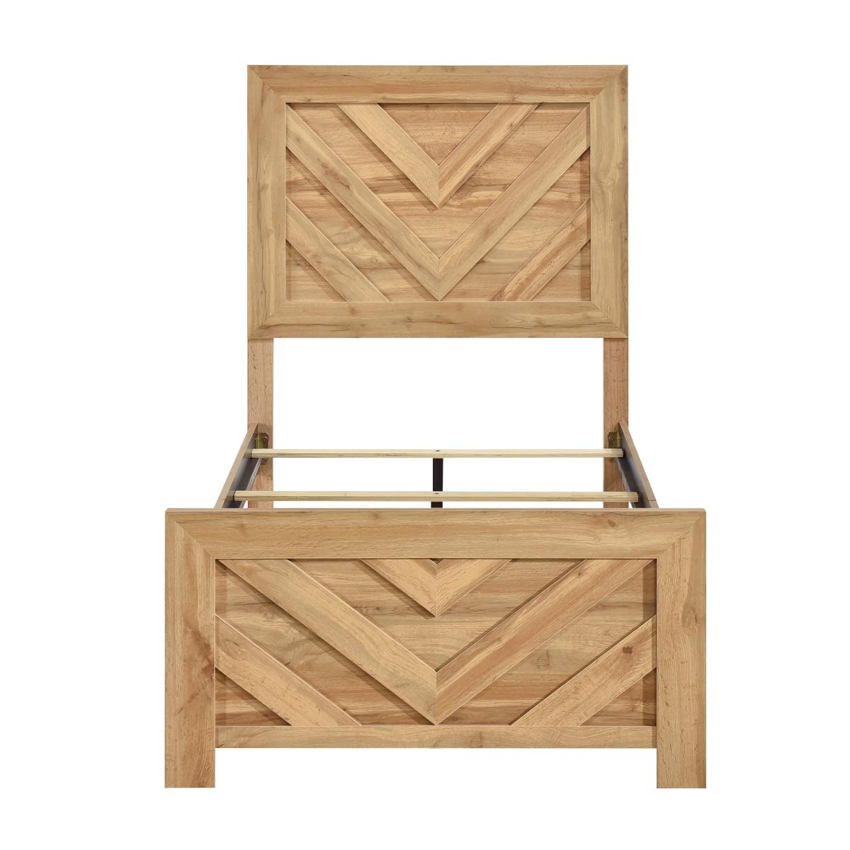 Corbin Full & Twin Bed Natural