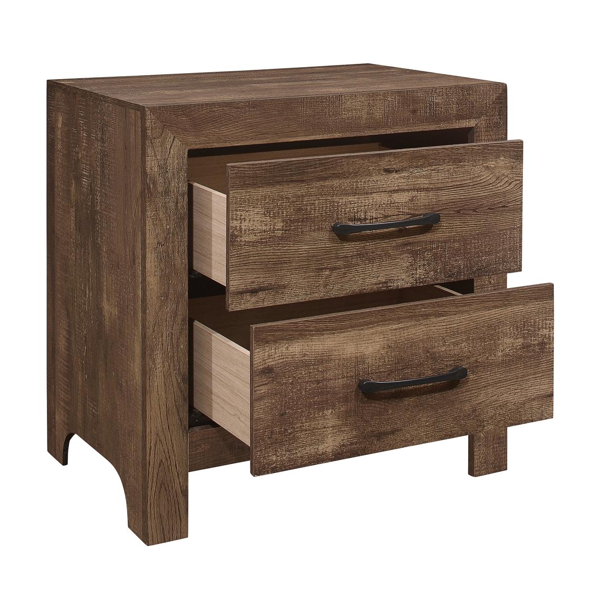 Corbin 4 & 5 Piece Twin Bed Set Oak