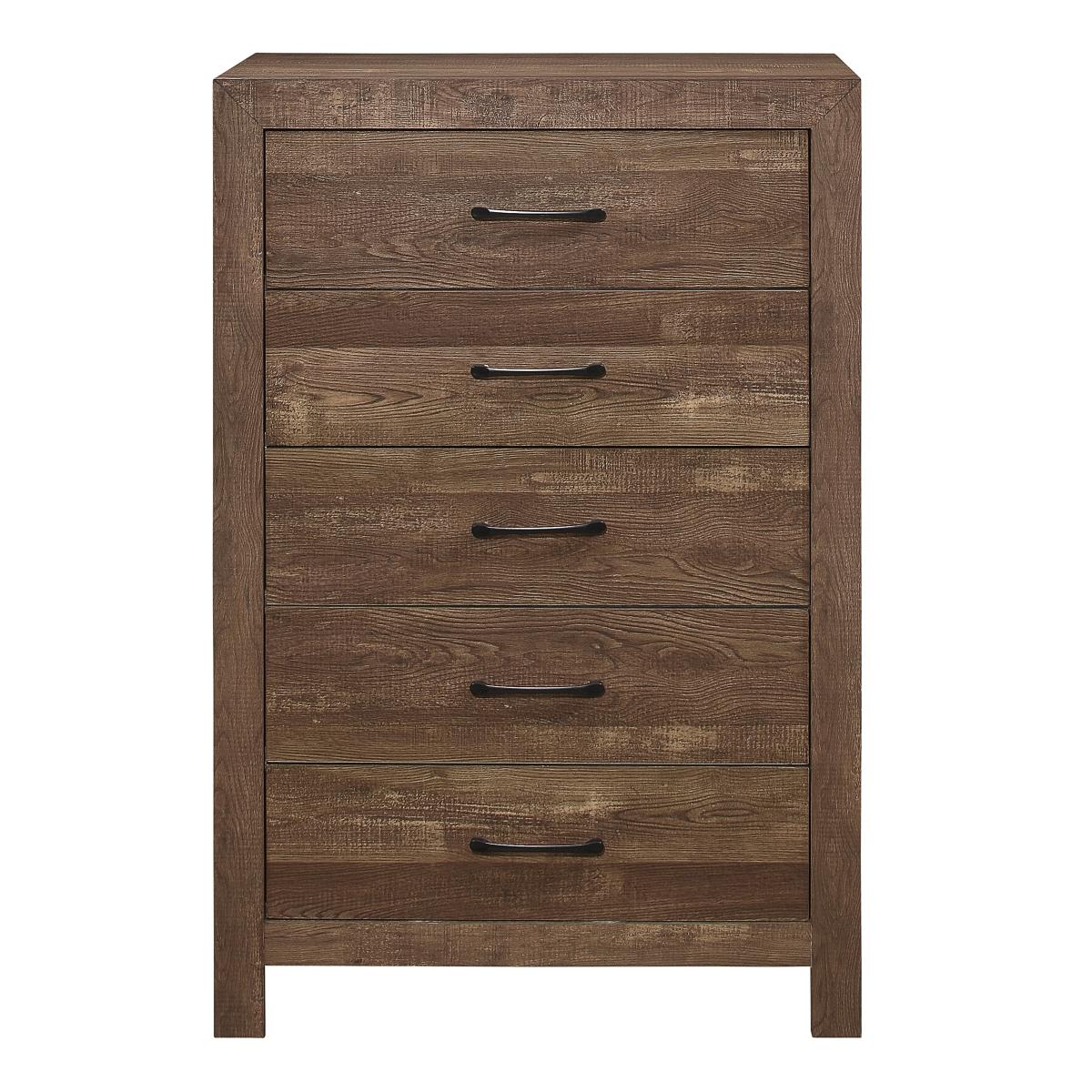 Corbin 4 & 5 Piece Twin Bed Set Oak